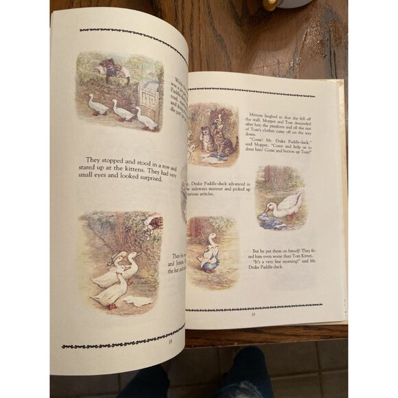 Giant Treasury Of Beatrix Potter Hardcover Book 1984 By Derrydale Books - Picture 7 of 8